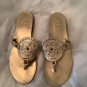 EXCELLENT CONDITION Jack Rogers Gold Leather Slides Sandals Size - 7.5