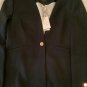NEW Ted Baker Working Title Collarless Navy Wool Tailored Jacket - 4/L