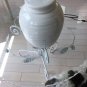 EXC COND VINTAGE ‘60s Classic Off-White Ceramic Barrel Shaped Lamp