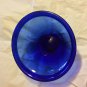 EXCELLENT CONDITION Handblown Cobalt Blue Bowl with Rolled Lip - 11&acirc;��W x 5.5&acirc;��T