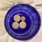 EXCELLENT CONDITION Handblown Cobalt Blue Bowl with Rolled Lip - 11&acirc;��W x 5.5&acirc;��T