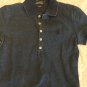 NEW Ralph Lauren Skim Fit Women Logo Polo in Dark Blue Chambray - XS