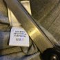 NEW St. John Classic Wool Blend Gray Flat Front Dress Pants - 4