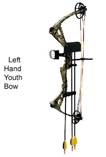 Whisper Creek Archery Phantom Youth Bow 10-25lbs, Lelt Hand