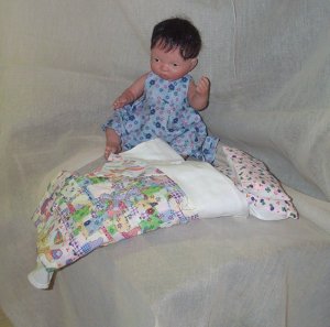 Doll Quilt & Bedding Set