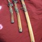 Vintage Set of 3 Bat wing Dragon Cosplay Fantasy Katana Swords