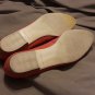 Nicole Red wrinkle leather flats 8.5