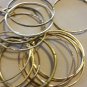 Brass bangle bunch. All. 12