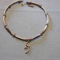 Pewter Celtic tribal thorn bead necklace