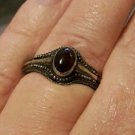 Vintage Amethyst Cabochon in Viking Sterling Setting size 6