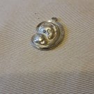 Vintage Sterling modern Madonna and Baby pendant