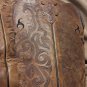 Justin distressed Brown cowboy boots 8
