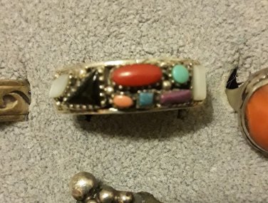 Southwest multi stone band size 10