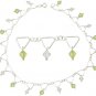 Austrian Crystal Beads Anklet. KSANKC22