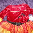 Child Flame Devil Costume *4-6x*