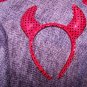 Childs Red Sparkle Devil Costume. 6 pc * 7/8