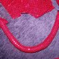 Childs Red Sparkle Devil Costume. 6 pc * 7/8