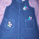 Disneys Mickey & Minnie Mouse Corduroy Jumper 4T