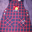 Red & Navy Blue Plaid Looney Tunes Tweety Bird Jumper 5