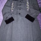 Girls Little Bitty Dress Coat/Matching Dress 4T EUC