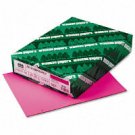 Pink Cardstock - 65 lb. - 250 Sheets - 8 1/2 x 11 - Wausau Paper