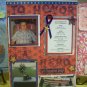 Ceramic Tile Scrapbook Page