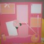 Basic Custom Made Scrapbook Page
