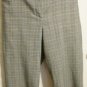Women's Plus Size Black White Plaid Crop Capri Pants, Lane Bryant, Sz 20, $14.99