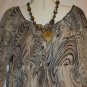 Women's Plus SizeGathered Neckline Top, Lauren Hancock, Sz 1X, $13.99