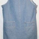 Women's Plus Size Long Blue Denim Jumper Dress, Sz 1X, Premier., $16.99, Cute