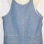 Women's Plus Size Long Blue Denim Jumper Dress, Sz 1X, Premier., $16.99, Cute