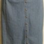 Women's Blue Denim Skirt, Sz M, Bobbie Brooks, $14.99, Awesome Quality