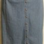 Women's Blue Denim Skirt, Sz M, Bobbie Brooks, $14.99, Awesome Quality