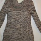 Women's Long Cowl Neck Knit Sweater, What's Hot , Sz  L, $14.99, Stylish