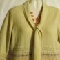 Women's Long Sleeve Ivory Sweater, Tiara International, Sz L, $13.99, Gorgeous