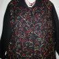 Women's Long Sleeve Black Shirt Jacket, JM Collection, Sz L,  $15.99, Unique