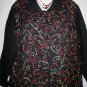 Women's Long Sleeve Black Shirt Jacket, JM Collection, Sz L,  $15.99, Unique