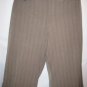 Women's Brown  Business Career Crop Pants, Sz 16, White Stag, $10.99, Great Buy