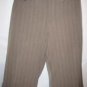 Women's Brown  Business Career Crop Pants, Sz 16, White Stag, $10.99, Great Buy