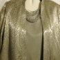 Women's Long Sleeve Gold Jacket  w/Attached Shell, R&M Richards, Sz 14, $17.99,