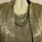 Women's Long Sleeve Gold Jacket  w/Attached Shell, R&M Richards, Sz 14, $17.99,