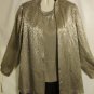 Women's Long Sleeve Gold Jacket  w/Attached Shell, R&M Richards, Sz 14, $17.99,
