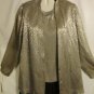 Women's Long Sleeve Gold Jacket  w/Attached Shell, R&M Richards, Sz 14, $17.99,