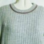 Men's Gray Crewneck Knit Sweater, Sz L, Parkley,  $11.99, Comfy!
