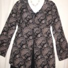 Women's  Print Blouse Top, Lisa Jo, Sz 14, $14.99, Must See