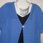 Women's Plus Size Blue   Knit Top, California Concepts,  Sz 2X, $14.99, Awesome