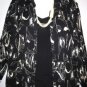 Women's Crinkle Print Blouse Top, George, Sz XL, $13.99, Gorgeous