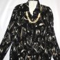 Women's Crinkle Print Blouse Top, George, Sz XL, $13.99, Gorgeous