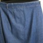 Women's Long Blue Denim Wrap Style Skirt, Sz 16, Bryn Connelly, $14.99