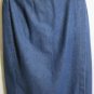 Women's Long Blue Denim Wrap Style Skirt, Sz 16, Bryn Connelly, $14.99